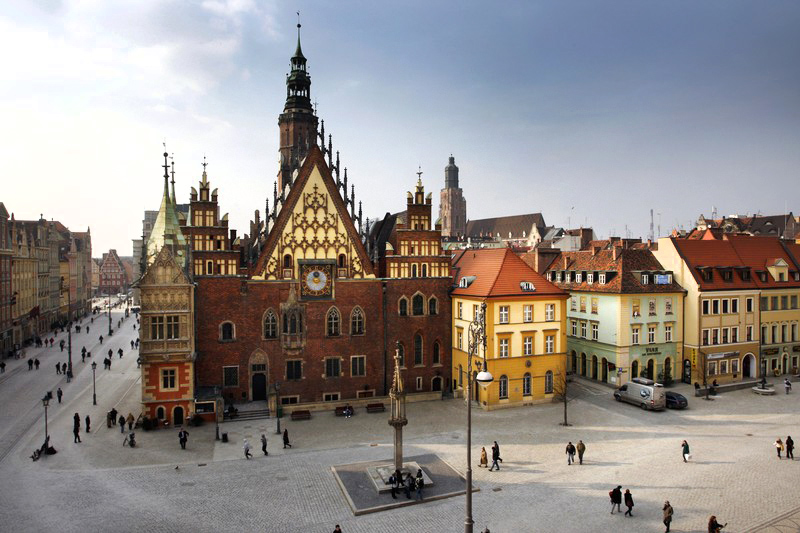 Wrocław, the European Capital of Culture 2016: the theme of Corso Polonia in 2015. Photo: Paweł Kozioł / Reporter